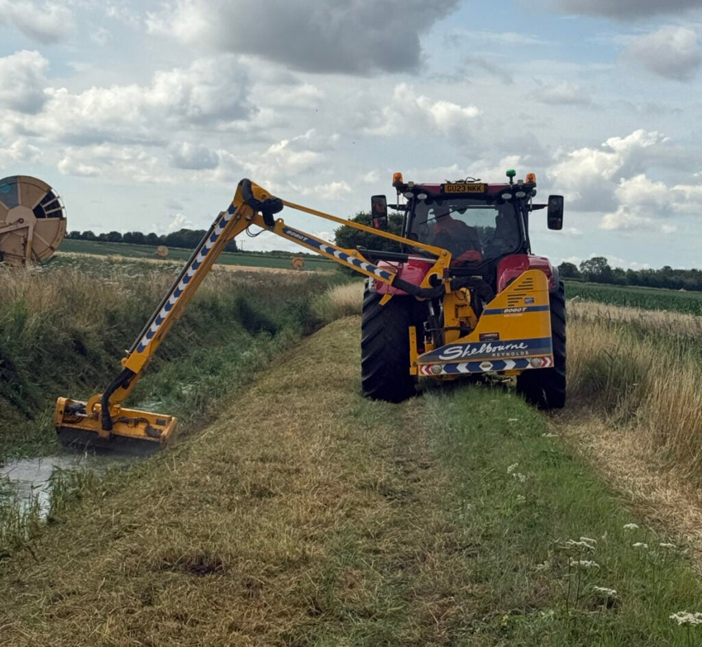 tractor clearing
