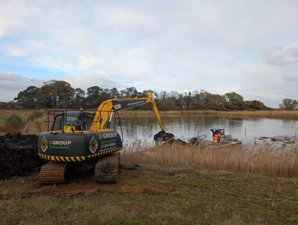 glover group lake clearing
