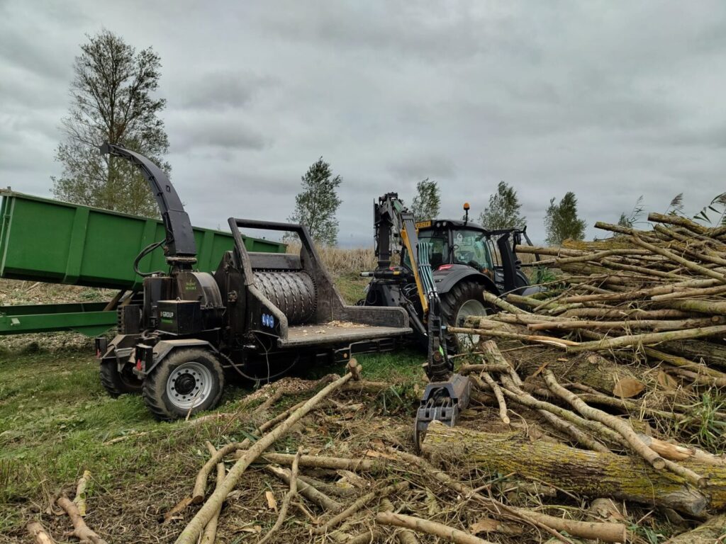 biomass fuel chipping across in east anglia