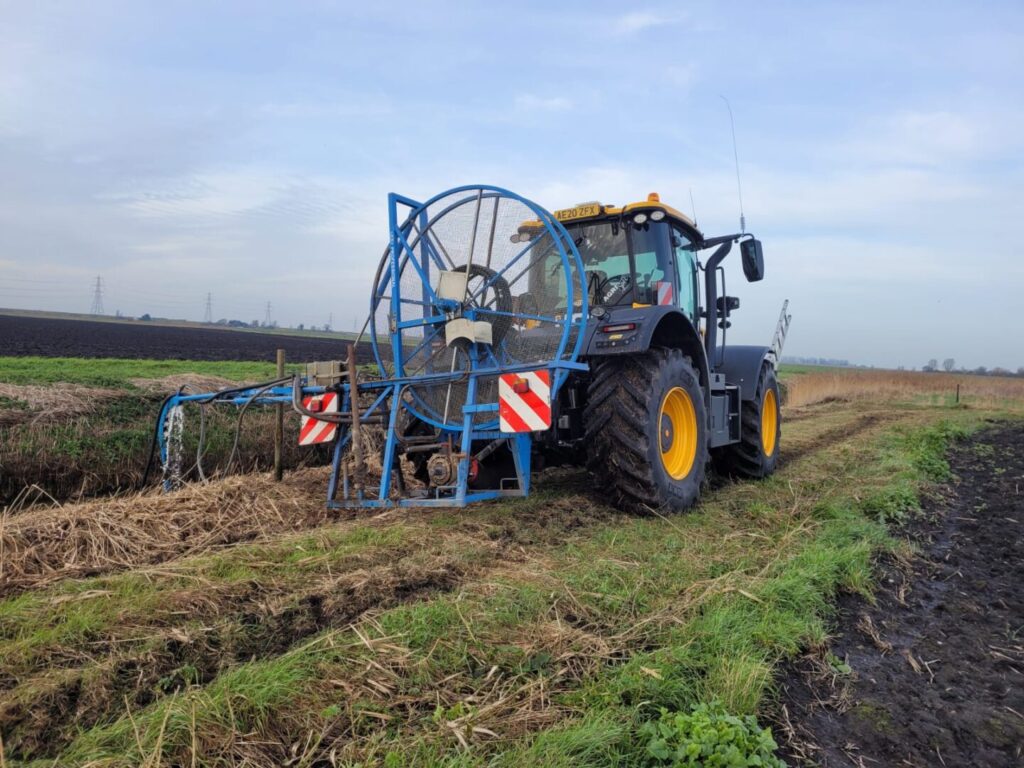 tractor drain jetting