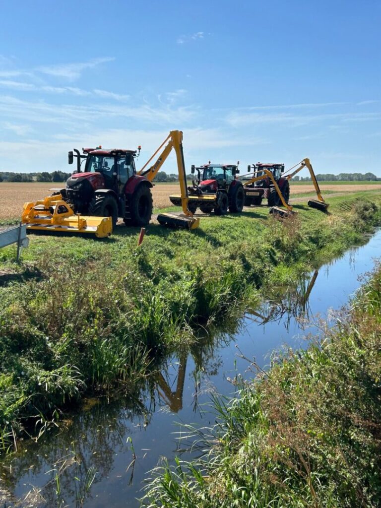 tractors side arm flailing
