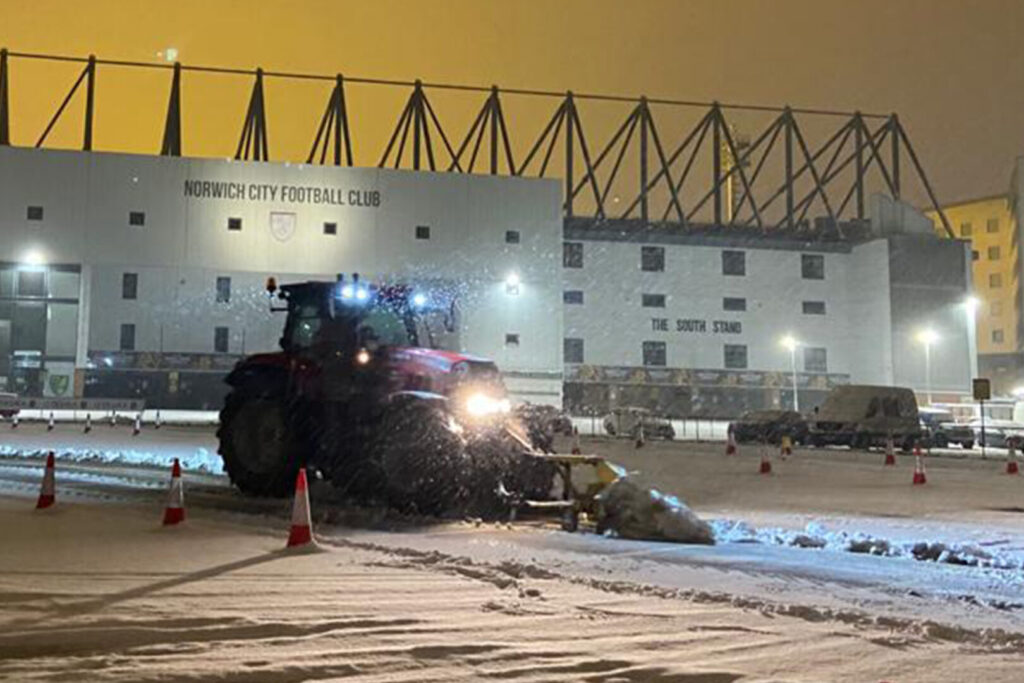 Winter gritting Norfolk and snow clearance