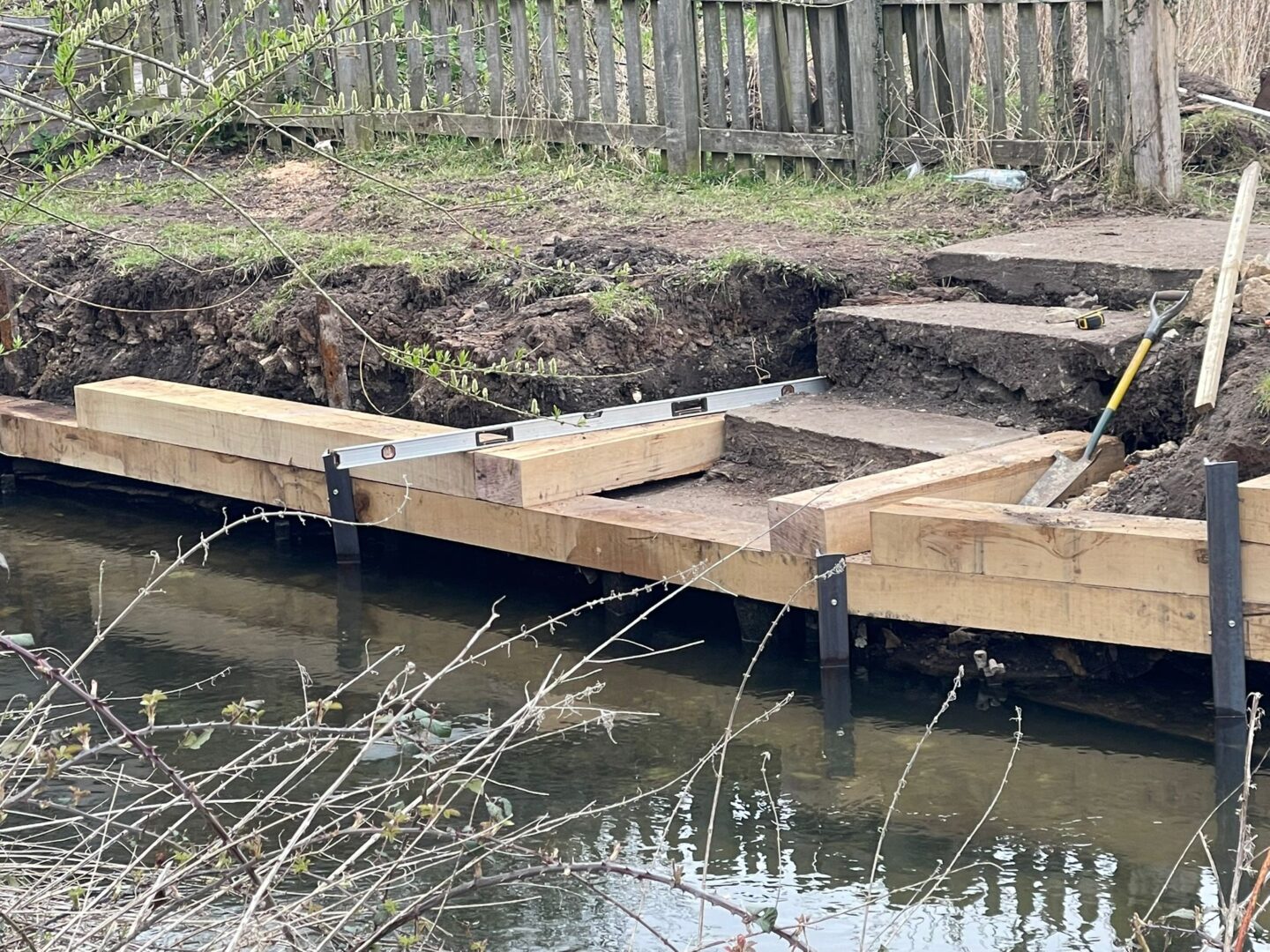 riverbank construction